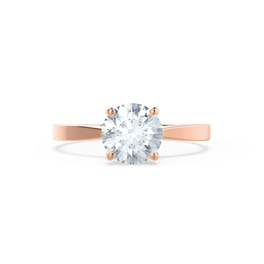 1.50 CT Round Solitaire CVD E/VS2 Diamond Engagement Ring