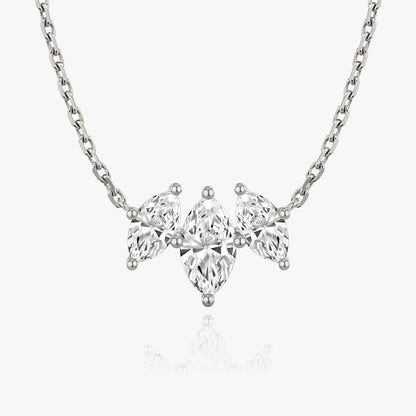 2.0 TC Marquise CVD F/VS Diamond Necklace