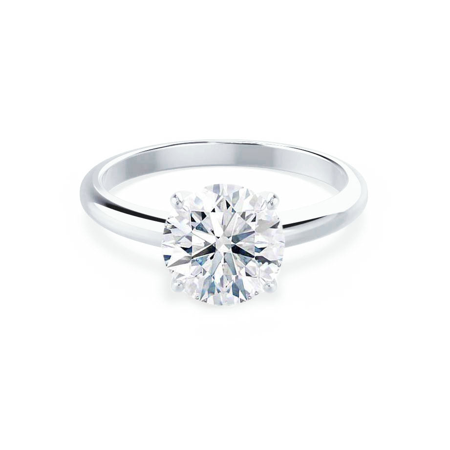 1.20 CT Round Solitaire CVD G/VS1 Diamond Engagement Ring