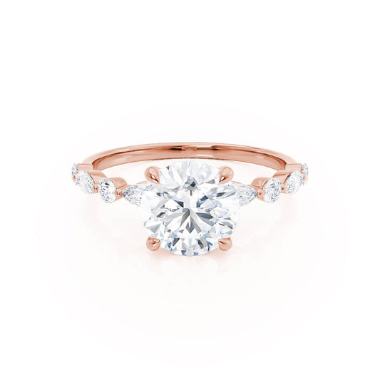 1.0 CT Round Solitaire CVD G/VVS2 Diamond Engagement Ring