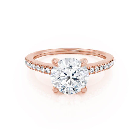 1.20 CT Round Solitaire CVD G/VS2 Diamond Engagement Ring
