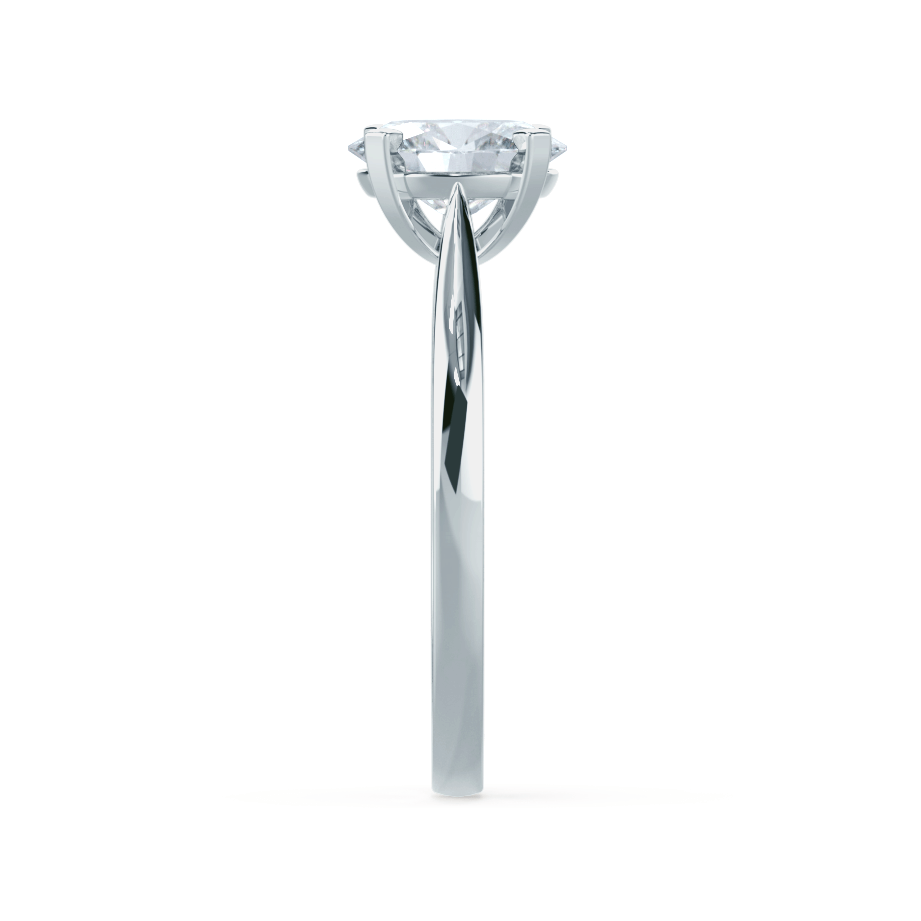 1.50 CT Oval Solitaire CVD G/VS1 Diamond Engagement Ring