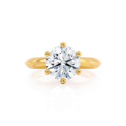 1.20 CT Round Solitaire CVD G/VS1 Diamond Engagement Ring