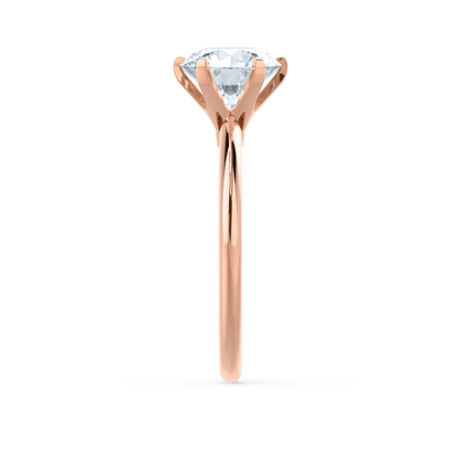 2.50 CT Round Solitaire CVD E/VVS1 Diamond Engagement Ring