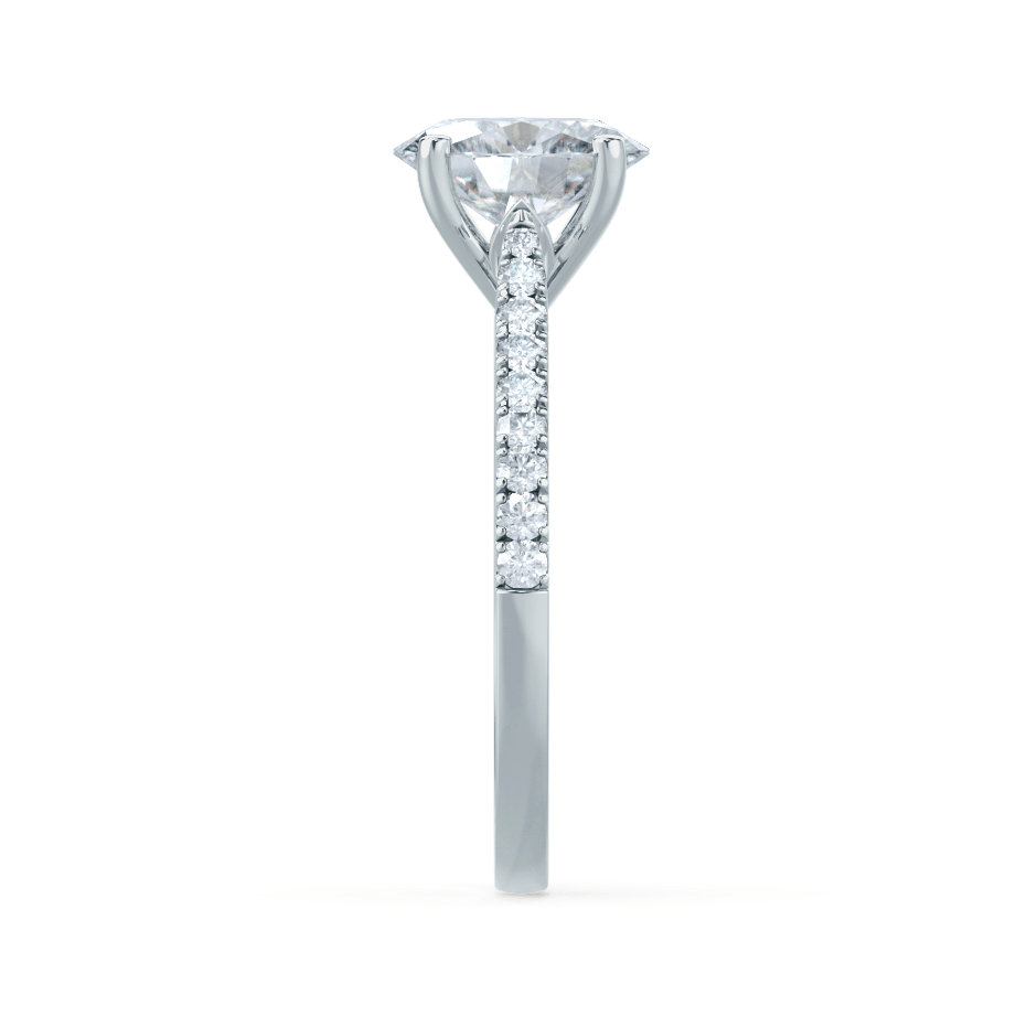 1.50 CT Oval Solitaire CVD F/VVS1 Diamond Engagement Ring