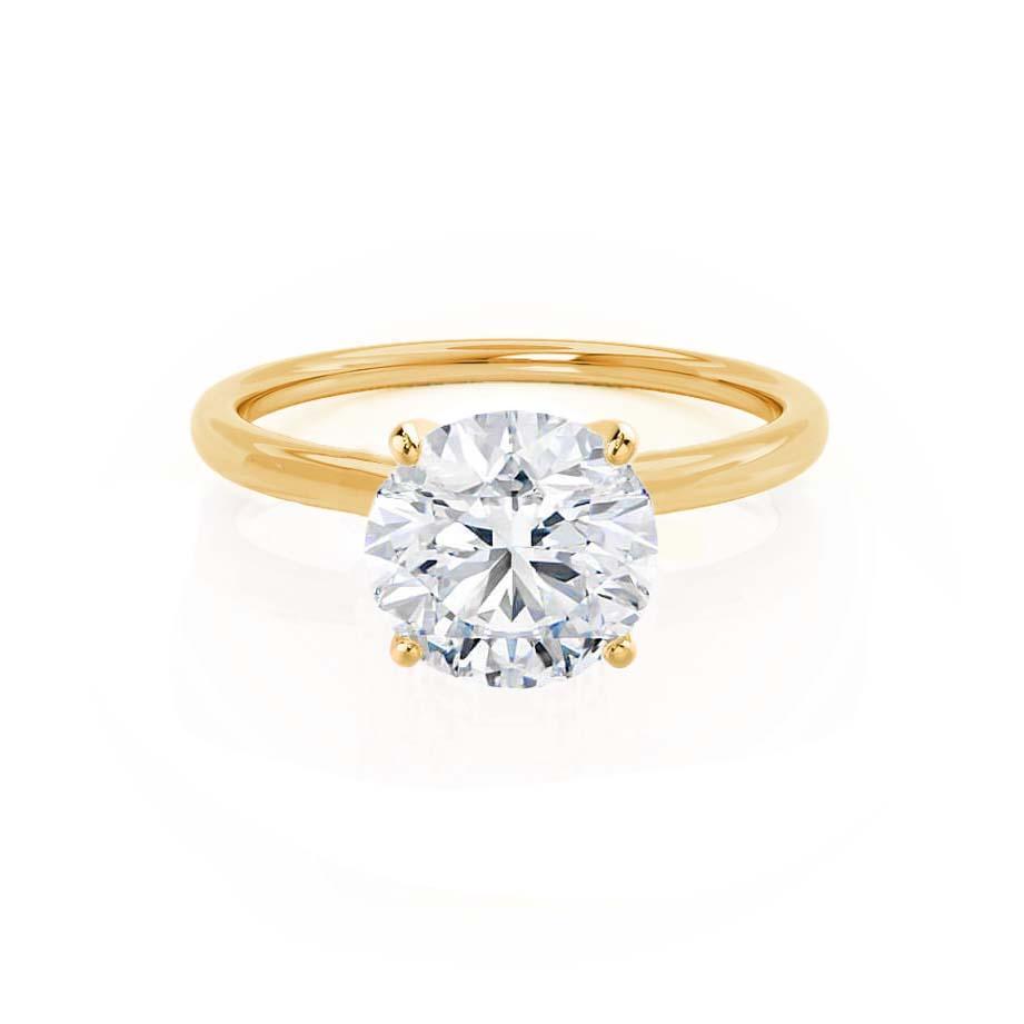 1.20 CT Round Solitaire CVD G/VS2 Diamond Engagement Ring