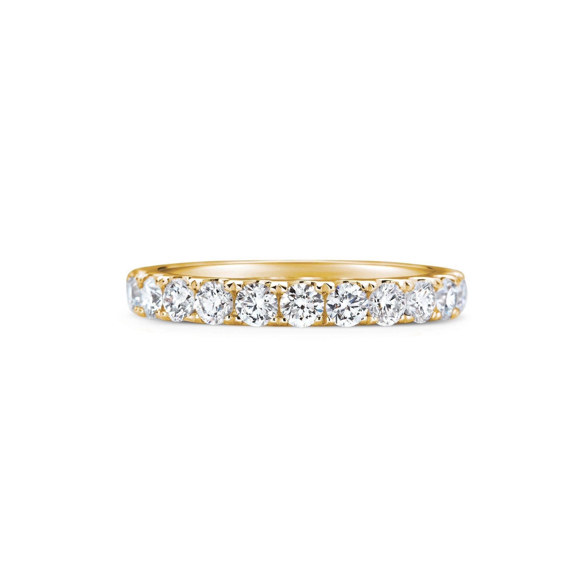 1.5 CT Round Full Eternity Wedding Band