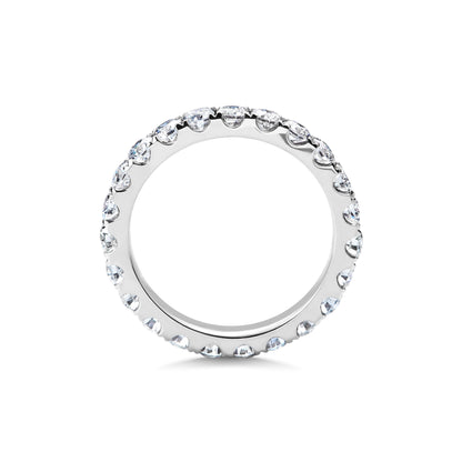 1.5 CT Round Full Eternity Wedding Band