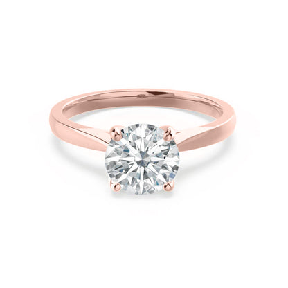 1.20 CT Round Solitaire CVD E/VVS1 Diamond Engagement Ring